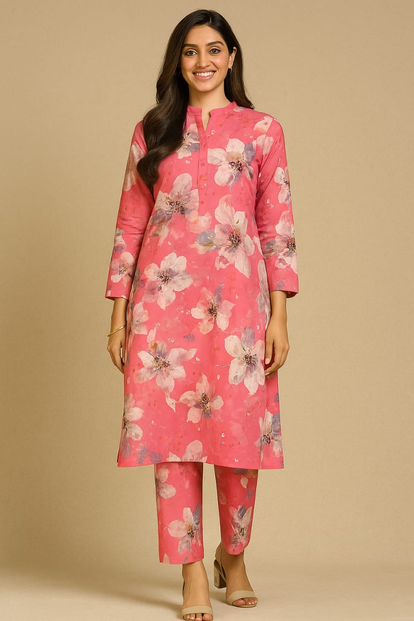 Blush Bloom Unstitched 2-Piece