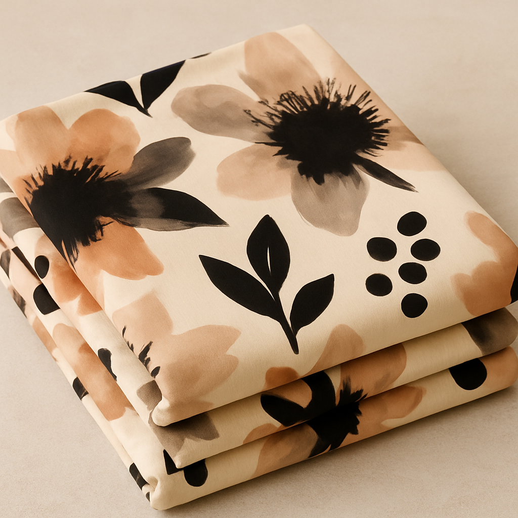 Sand Bloom Unstitched 2-Piece Set